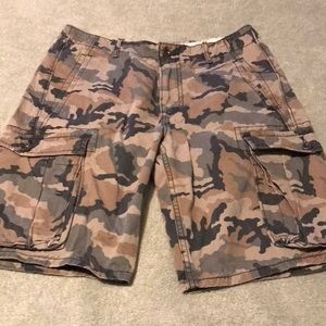 Levi Camo Shorts